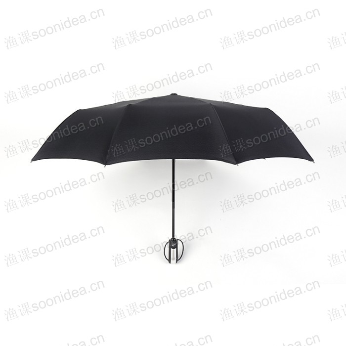 10 Ribs 3 Fold Automatic Umbrella